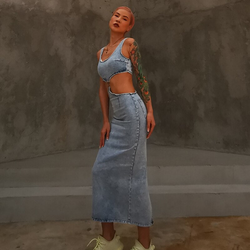 Sexy Puma Hollow Dress