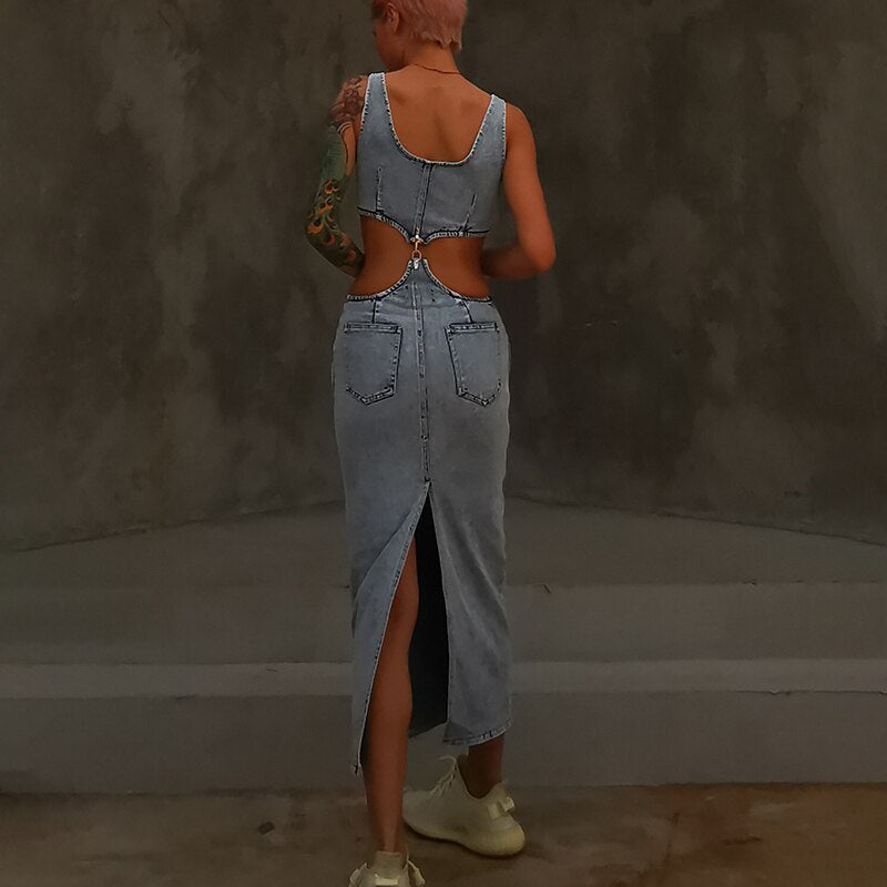 Sexy Puma Hollow Dress