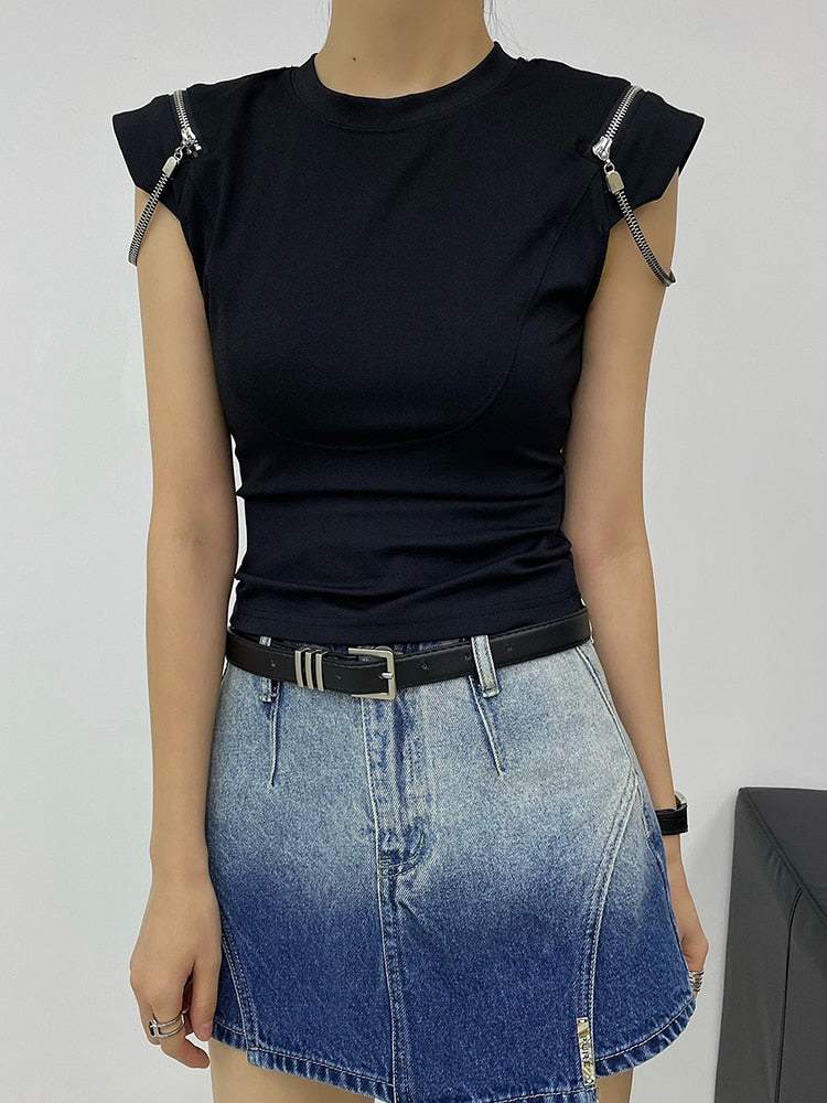 Sexy Puma Zipper Shirt