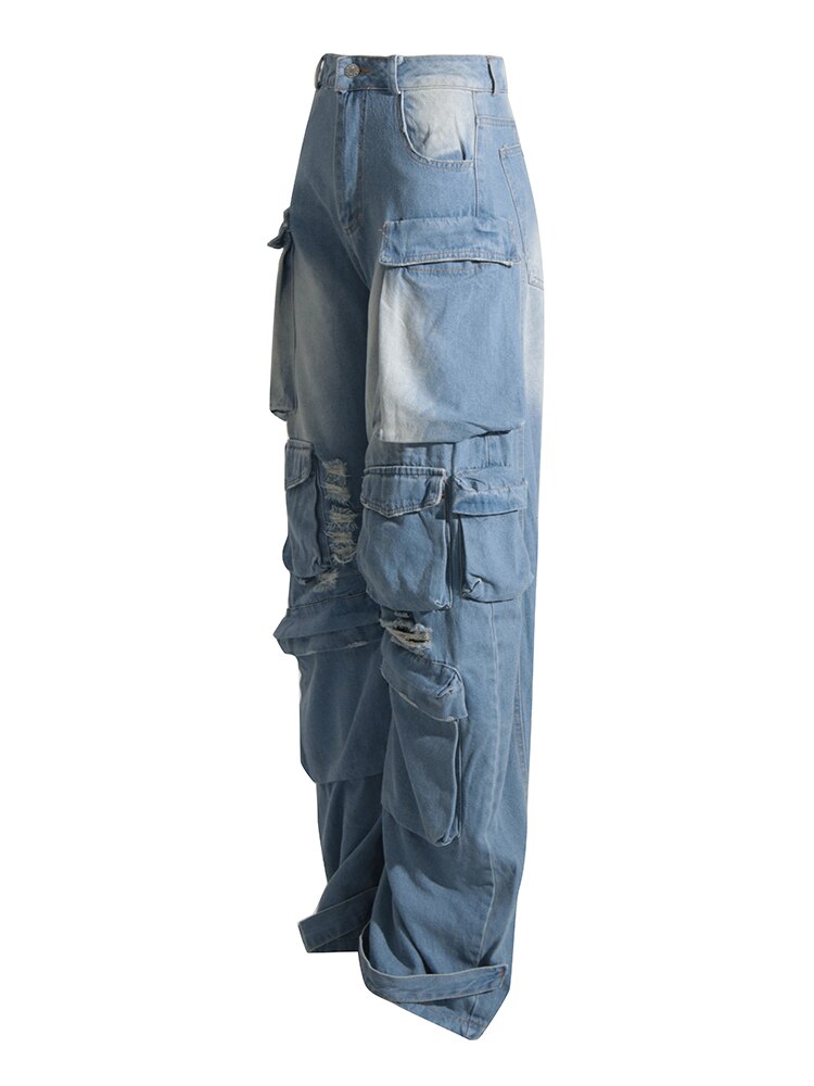 Sexy Puma Spliced Jeans