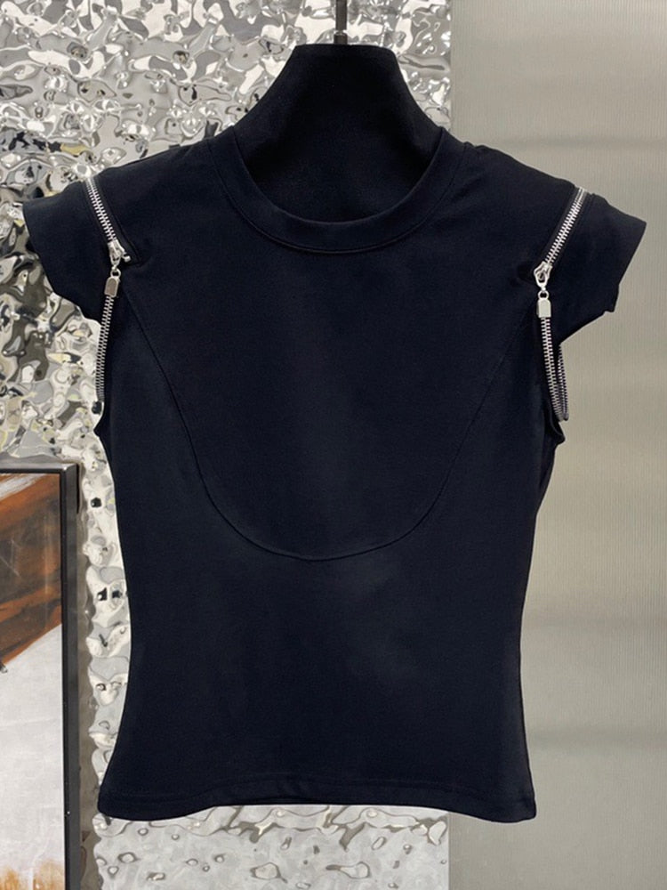 Sexy Puma Zipper Shirt