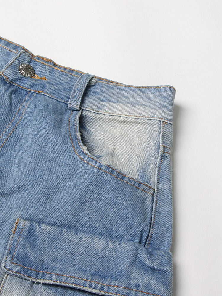 Sexy Puma Spliced Jeans