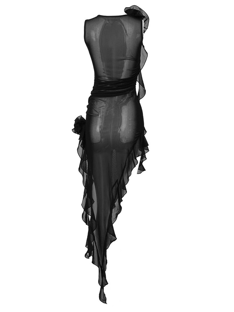 Sexy Puma Folded Dress