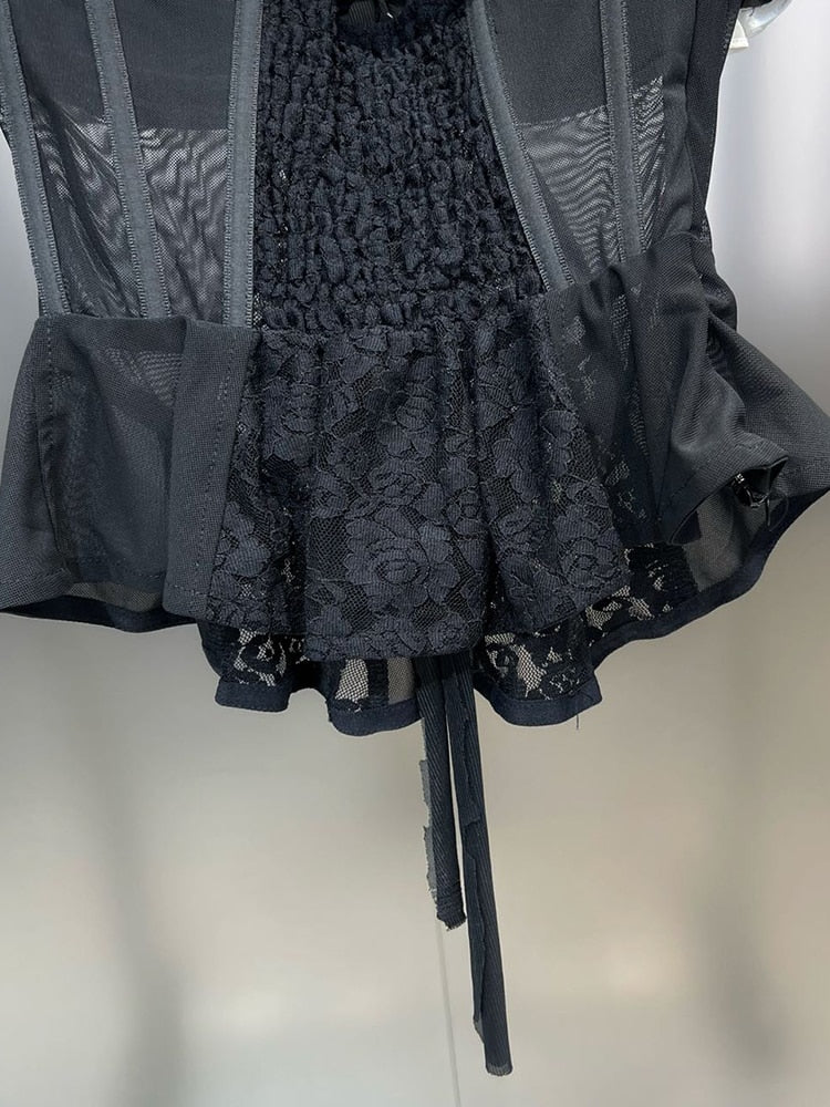 Sexy Puma Rose Corset