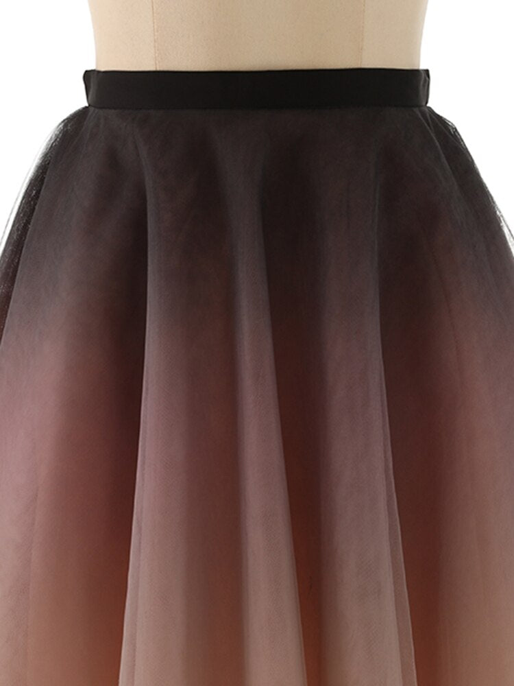 Sexy Puma Ombre Skirt