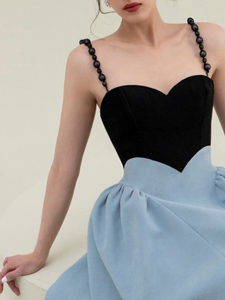 Sexy Puma Spliced Dress