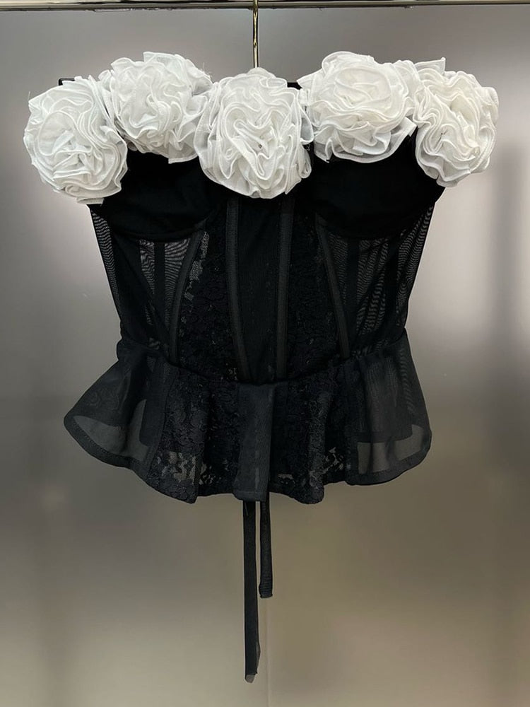 Sexy Puma Rose Corset