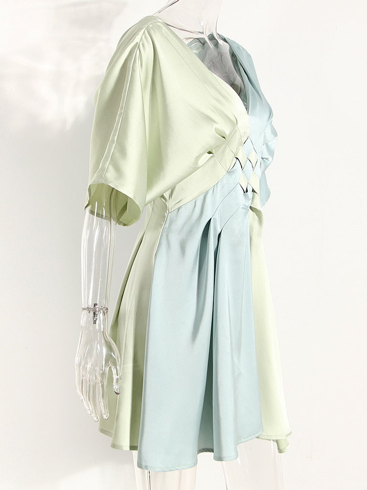 Sexy Puma Pleated Dress