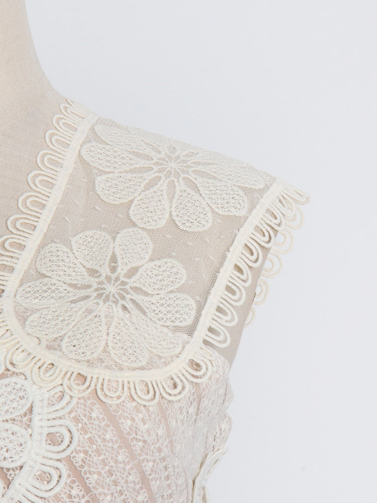 Sexy Puma Embroided Dress