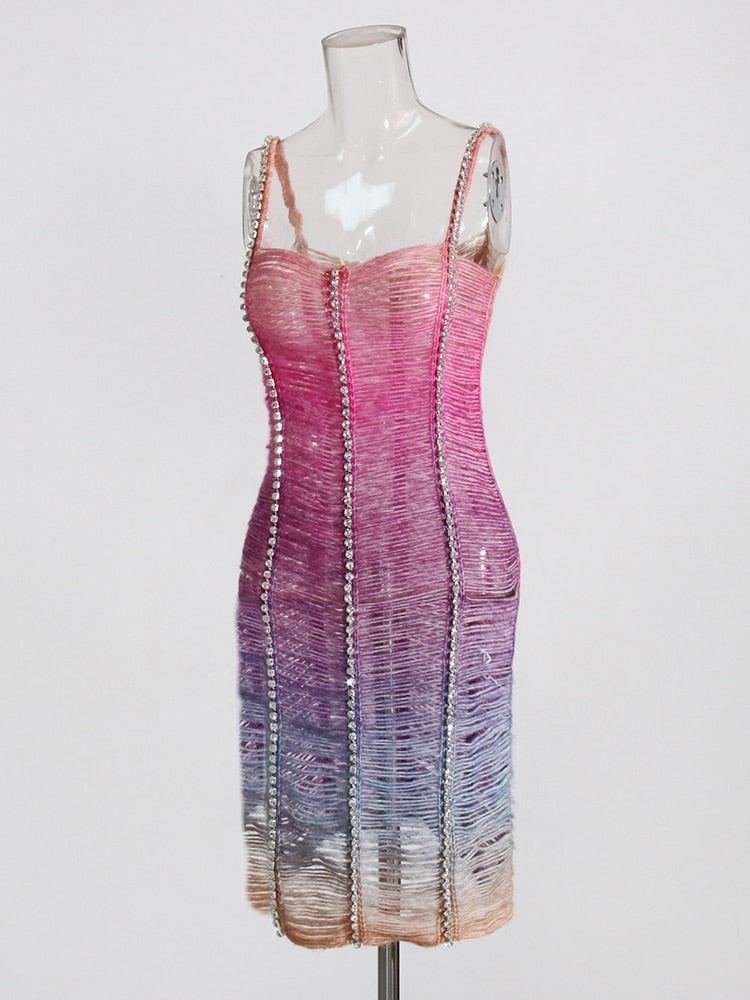 Sexy Puma Knitted Party Dress