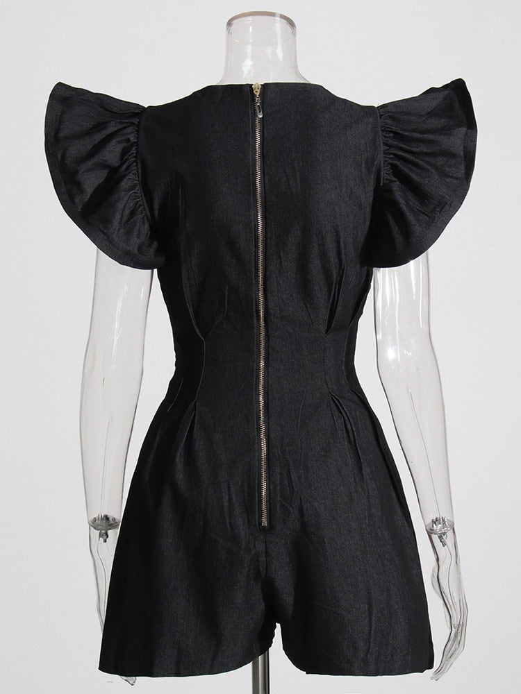 Sexy Puma Ruffle Playsuit