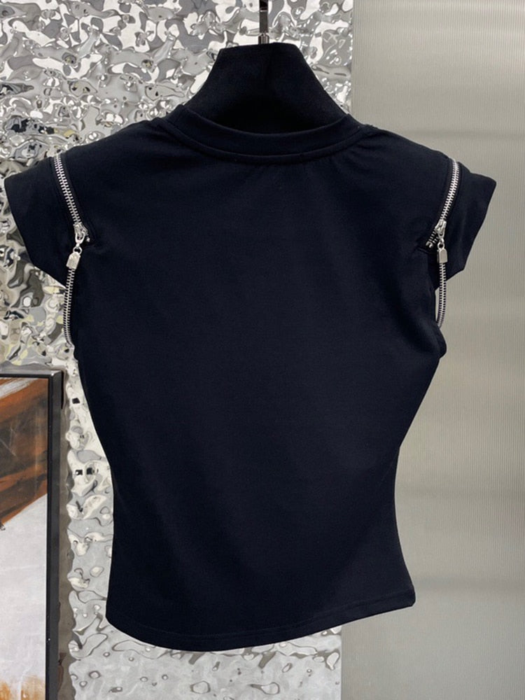 Sexy Puma Zipper Shirt
