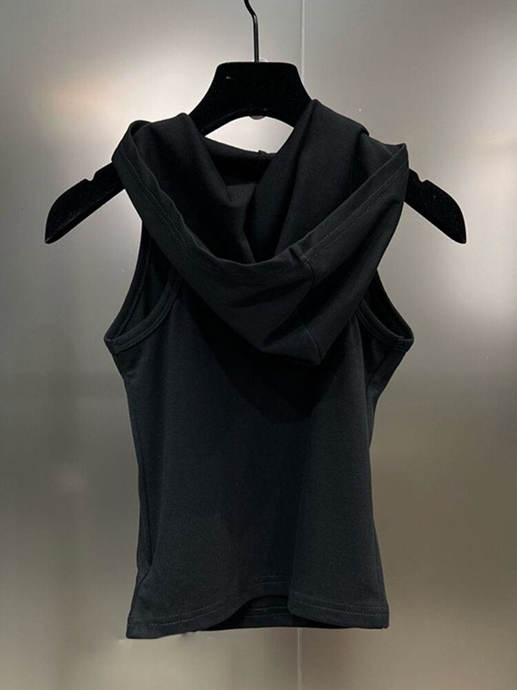 Sexy Puma Casual Hooded Shirt