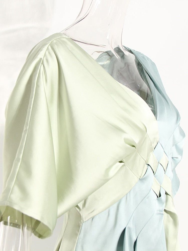 Sexy Puma Pleated Dress