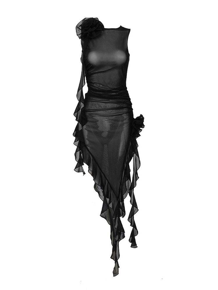 Sexy Puma Folded Dress