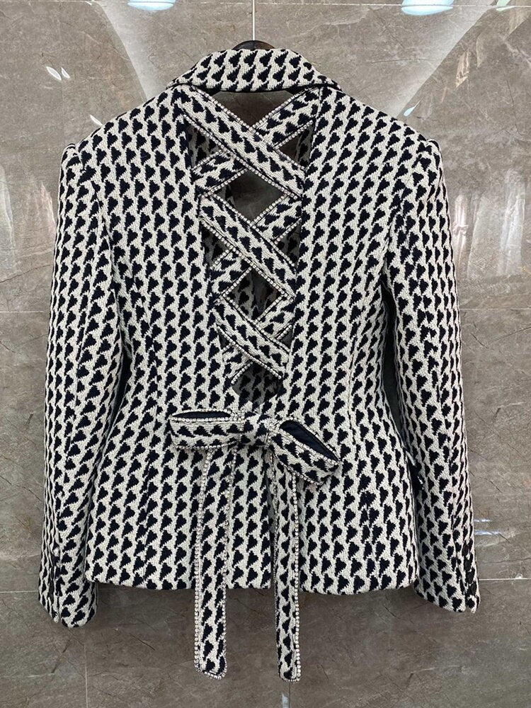 Sexy Puma Plaid Jacket