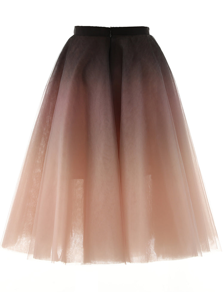 Sexy Puma Ombre Skirt