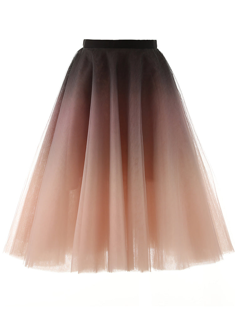 Sexy Puma Ombre Skirt