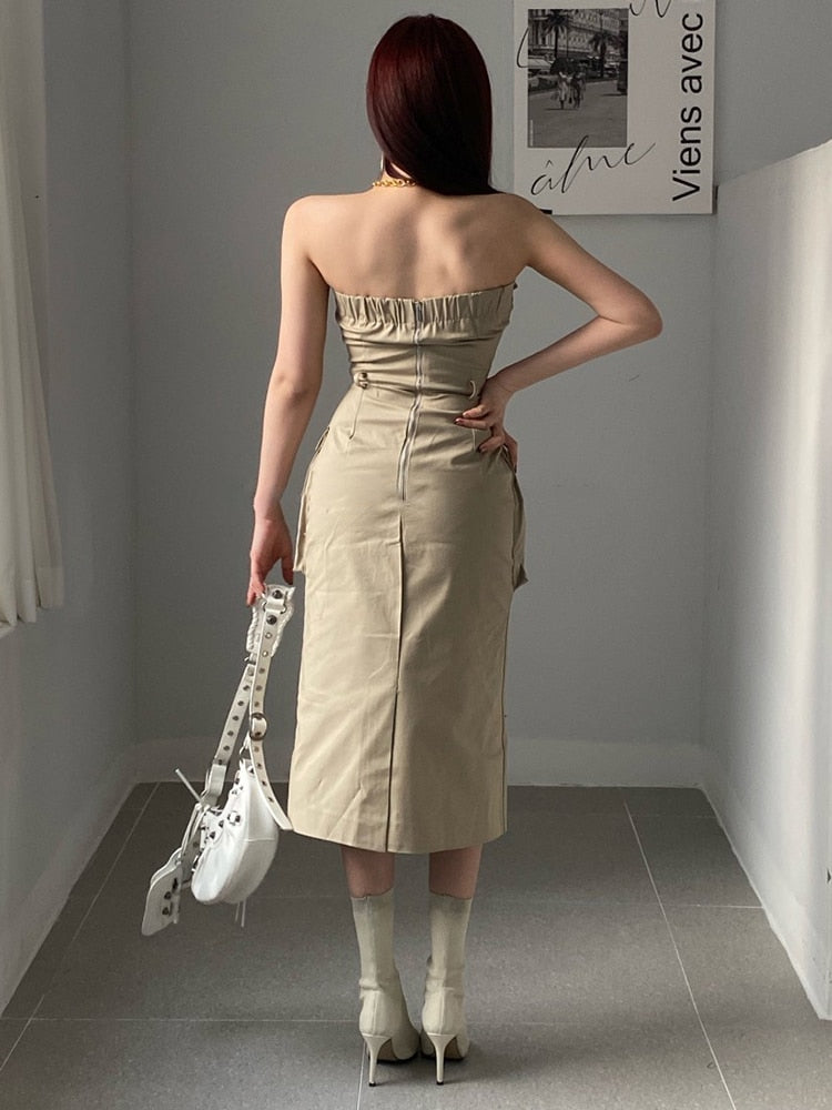 Sexy Puma Pocket Dress