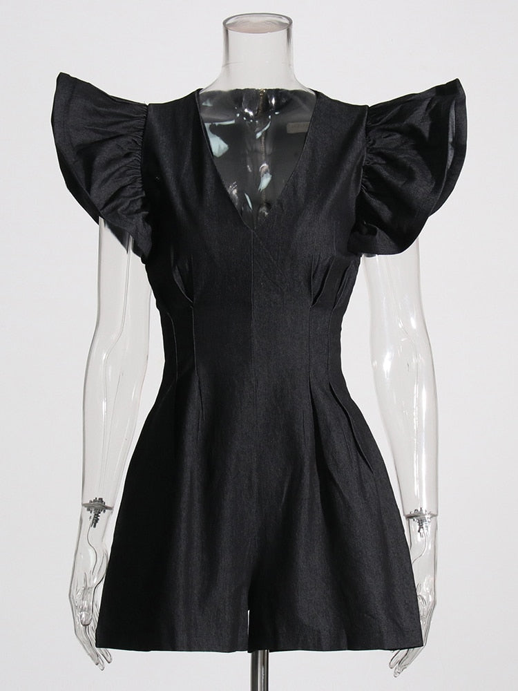 Sexy Puma Ruffle Playsuit