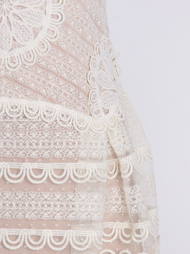 Sexy Puma Embroided Dress