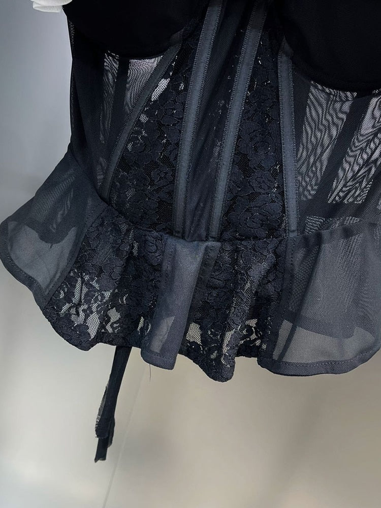 Sexy Puma Rose Corset