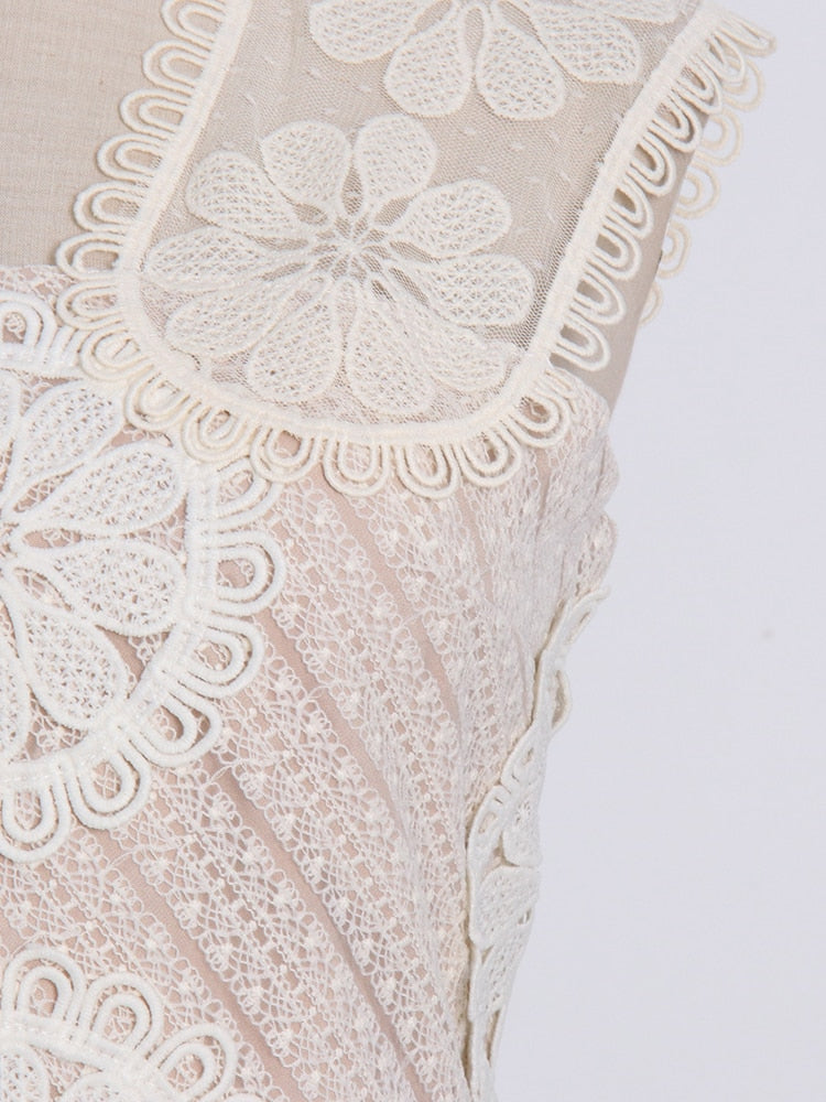 Sexy Puma Embroided Dress