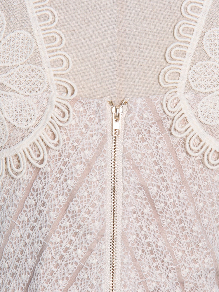 Sexy Puma Embroided Dress