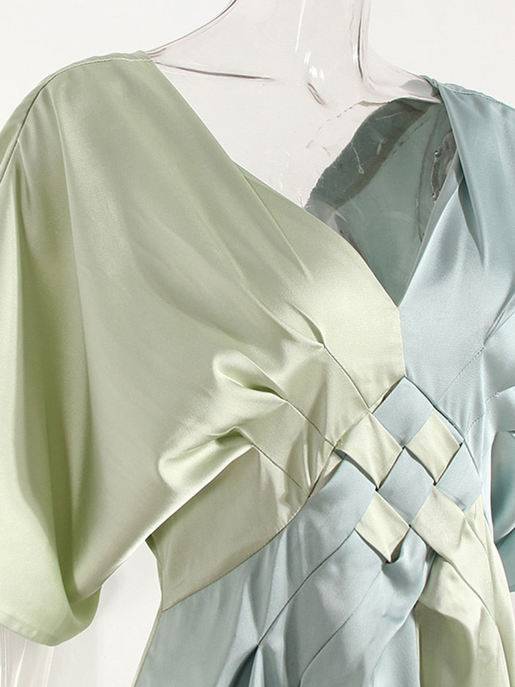 Sexy Puma Pleated Dress