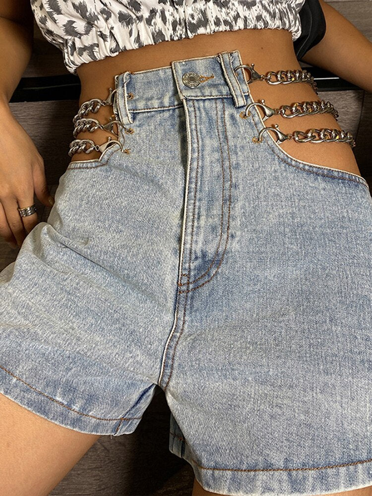 Sexy Puma Chain Shorts