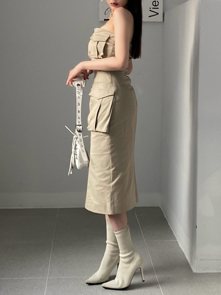 Sexy Puma Pocket Dress