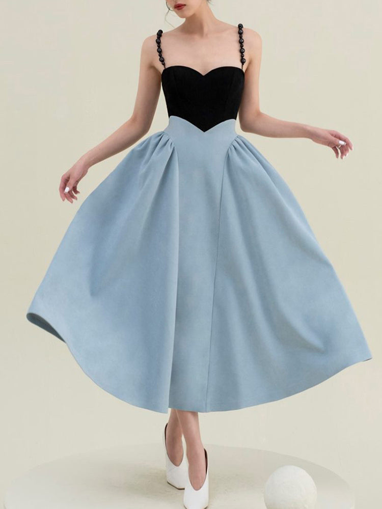 Sexy Puma Spliced Dress