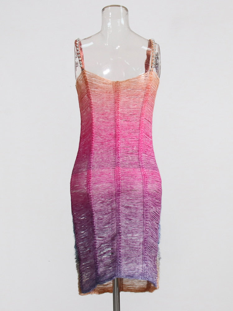 Sexy Puma Knitted Party Dress