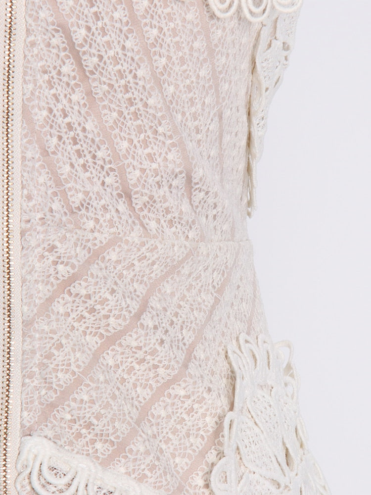 Sexy Puma Embroided Dress