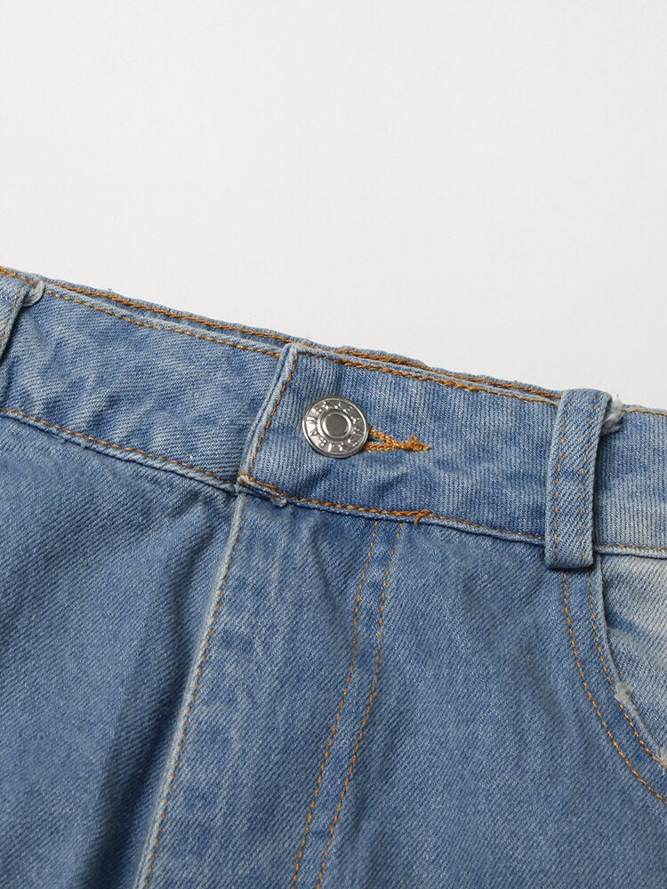 Sexy Puma Spliced Jeans