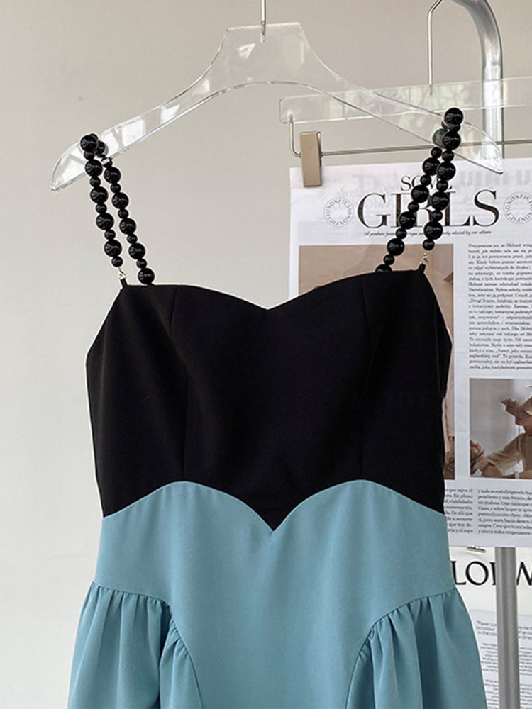 Sexy Puma Spliced Dress