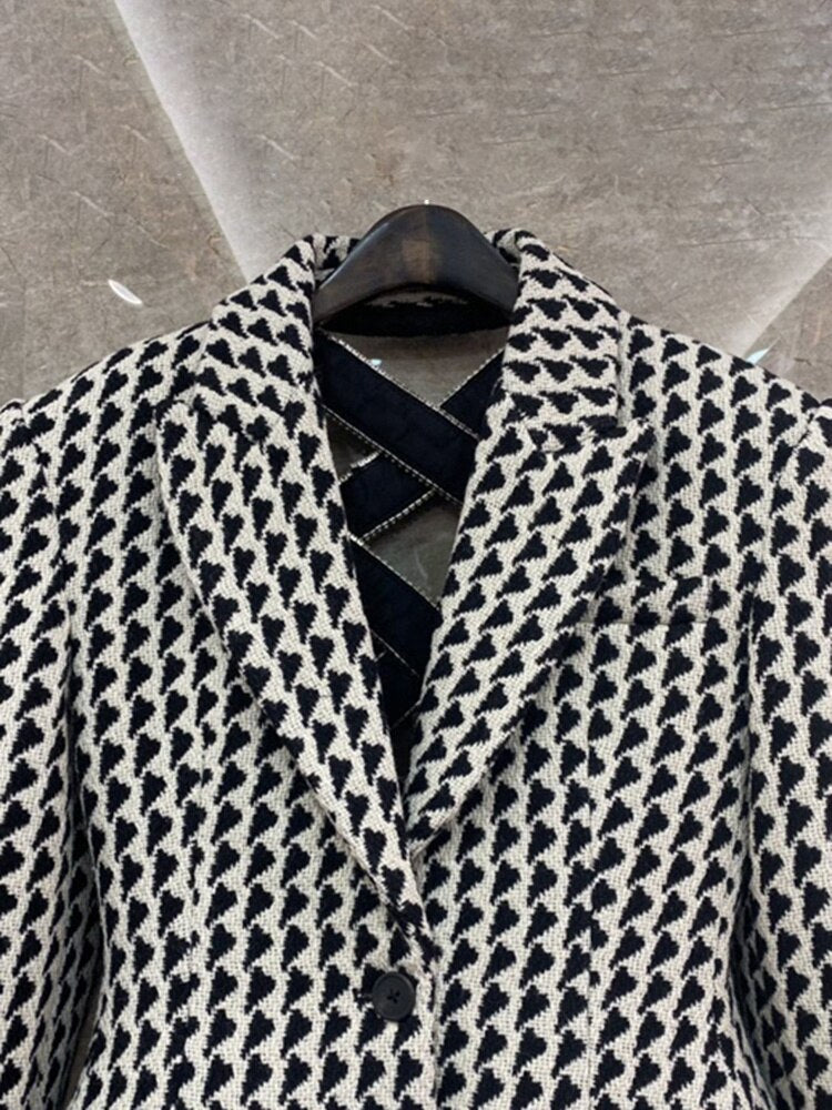 Sexy Puma Plaid Jacket
