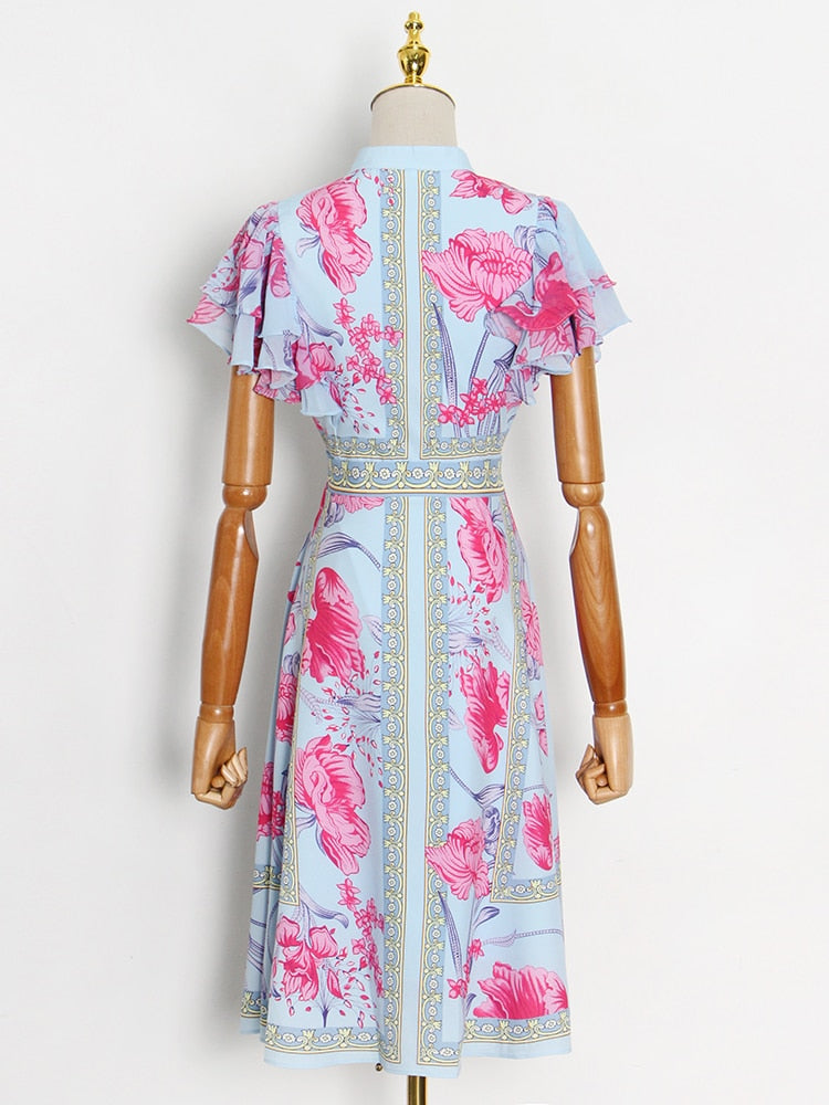 Sexy Puma Embroided Dress