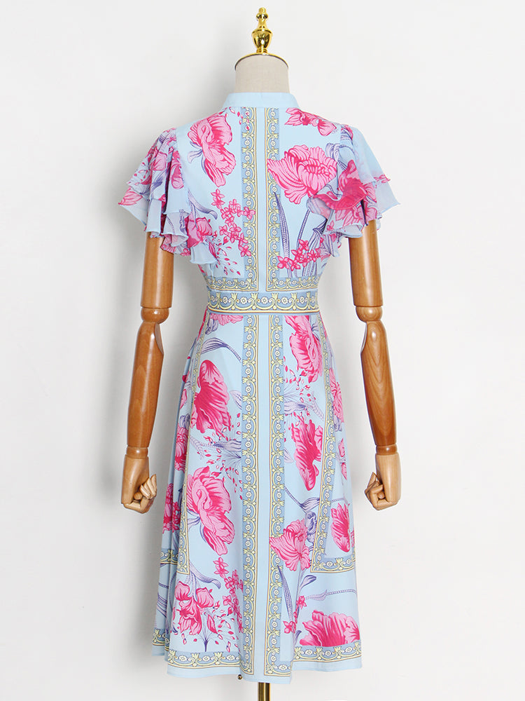 Sexy Puma Embroided Dress
