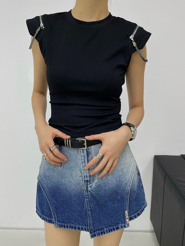 Sexy Puma Zipper Shirt