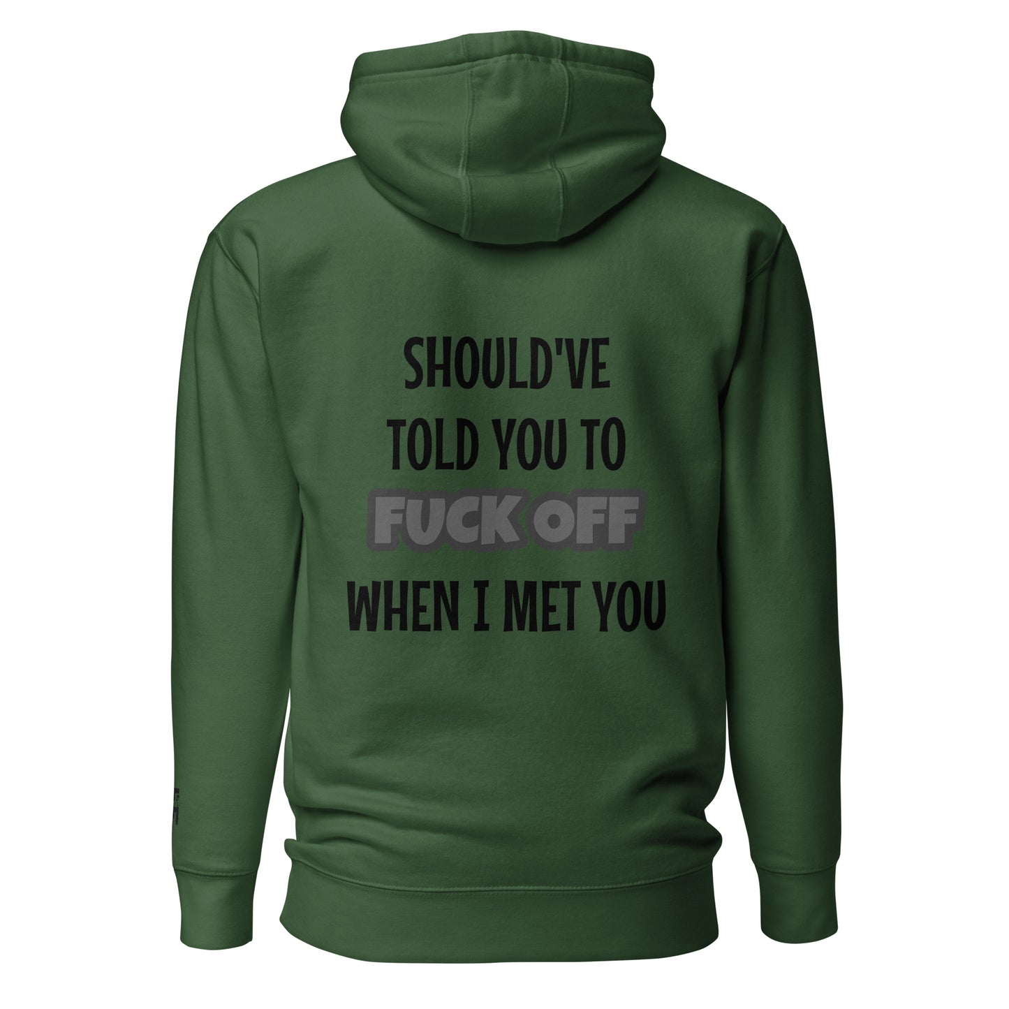 Dear EX Hoodie - Black Print