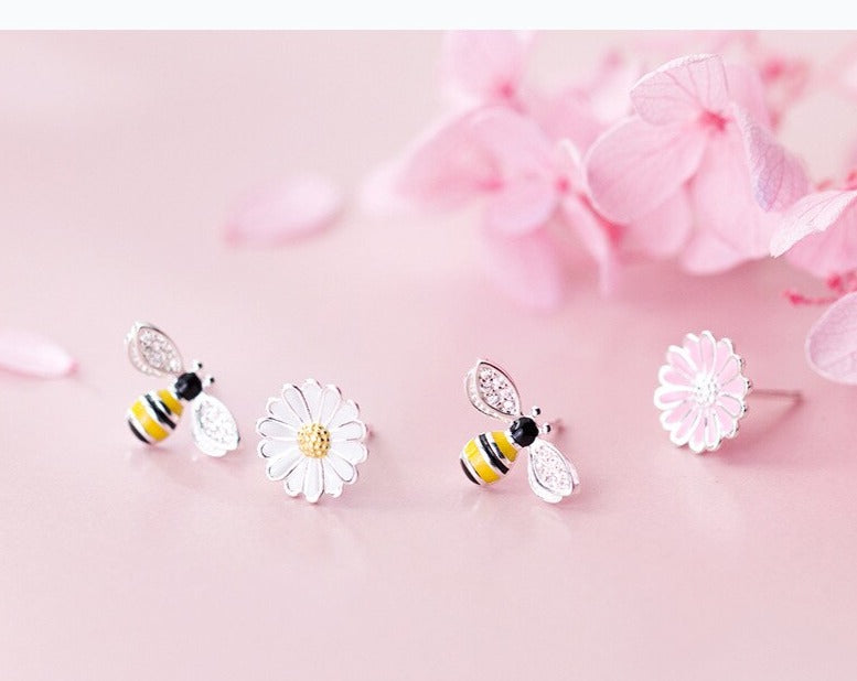 Gina Pure Silver Earrings