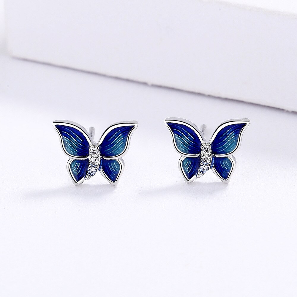 Bianca Enamel Butterfly Set
