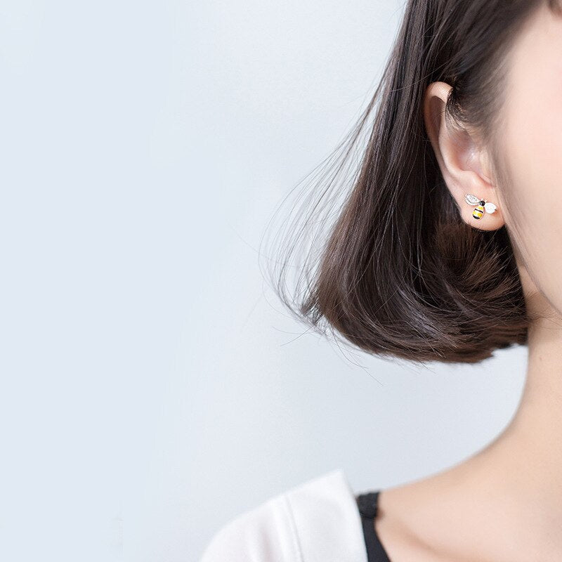 Gina Pure Silver Earrings