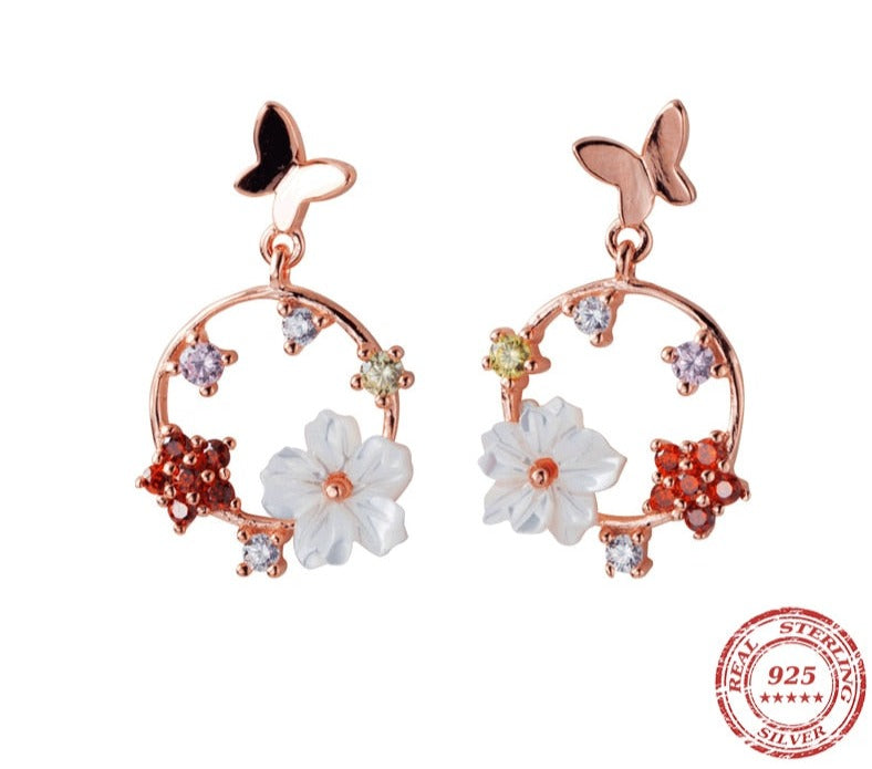 Khloe Pure Silver Earrings