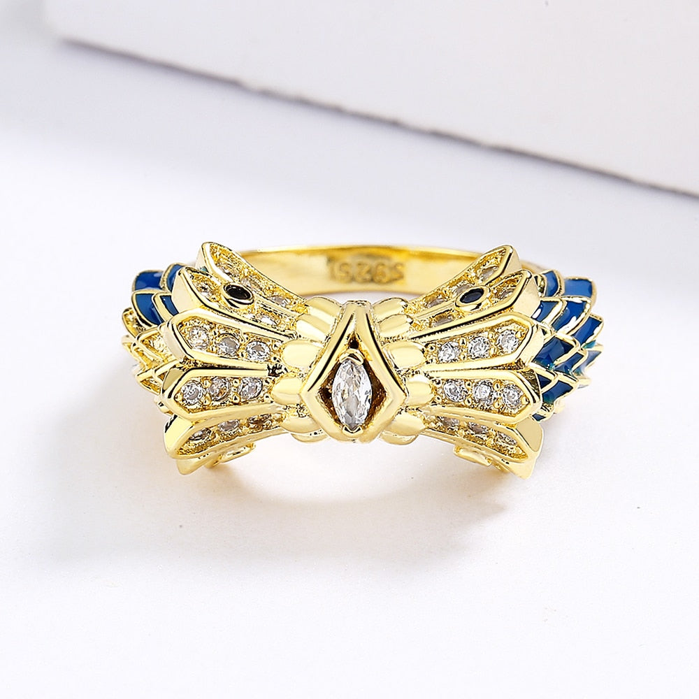 Owl Enamel Ring