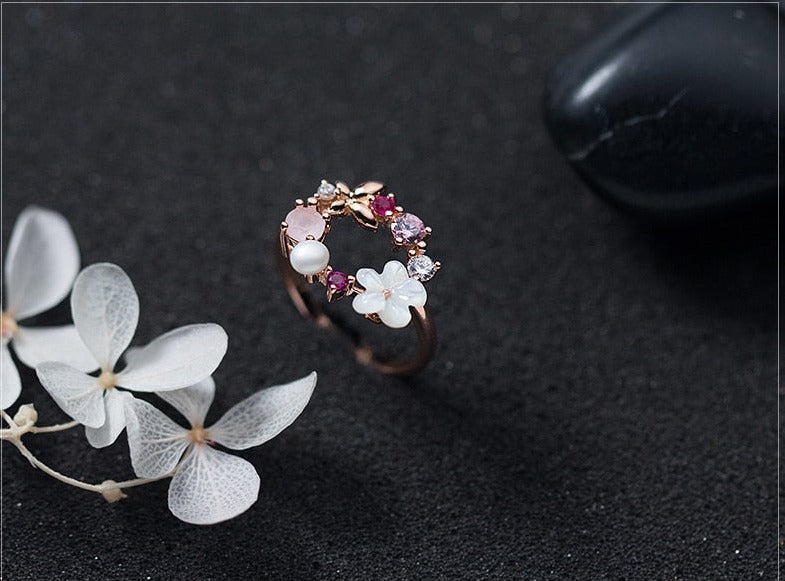 Khloe Pure Silver Ring