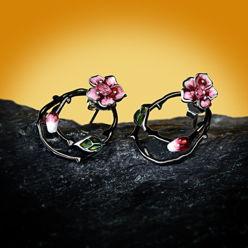 Sophie Enamel Earrings