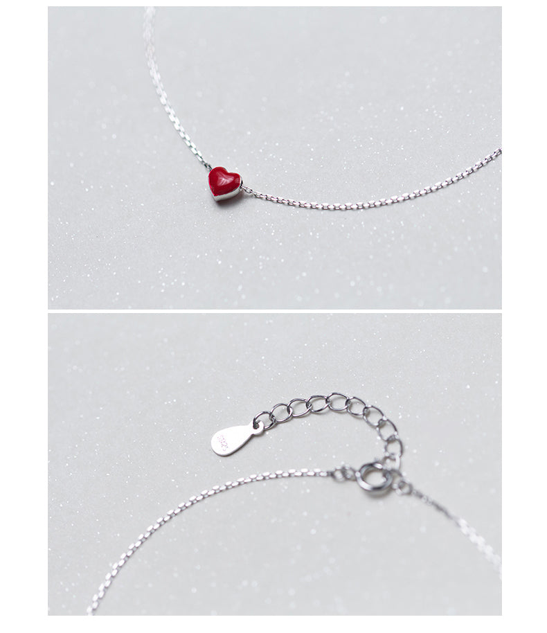 Amelia Pure Silver Anklet