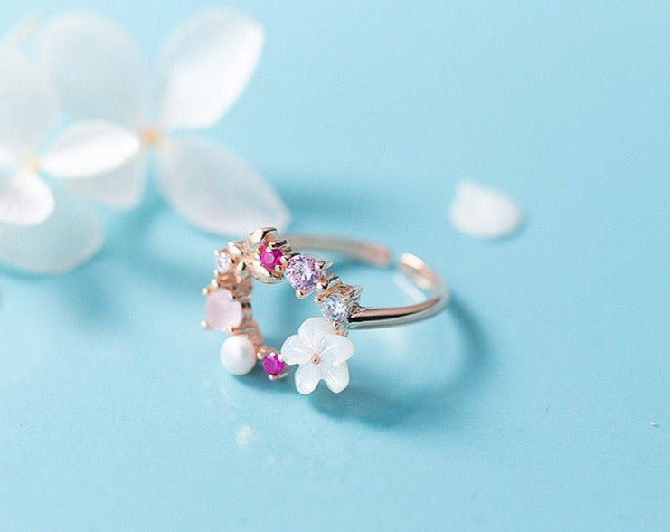 Khloe Pure Silver Ring